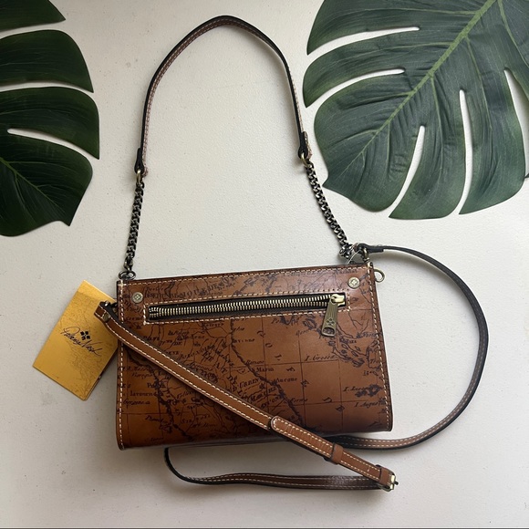 Patricia Nash Handbags - 🔥PRICE DROP🔥  PATRICIA NASH Signature Map Print Turati Top Zip